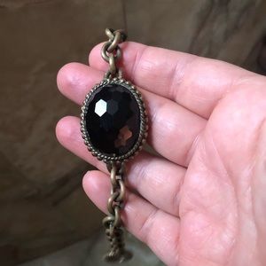 Stephen Dweck topaz bronze chain bracelet